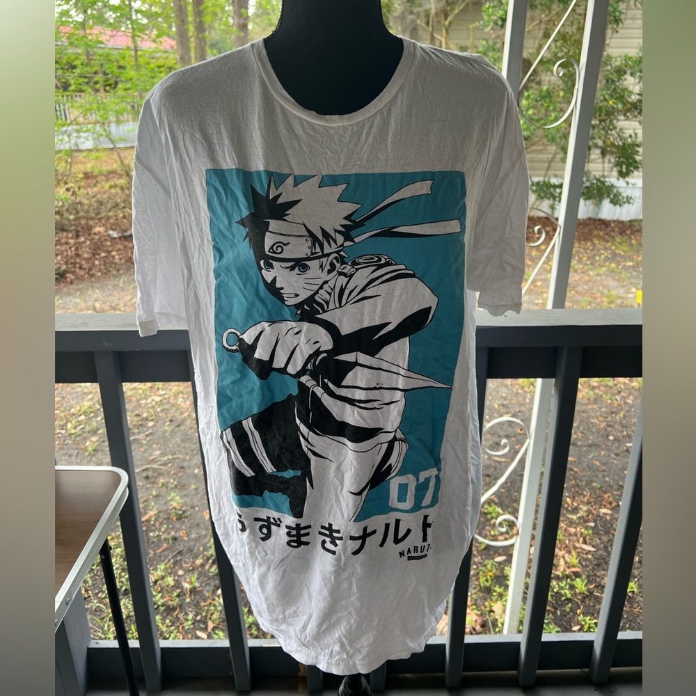 Naruto Shippuden White Men’s Tee